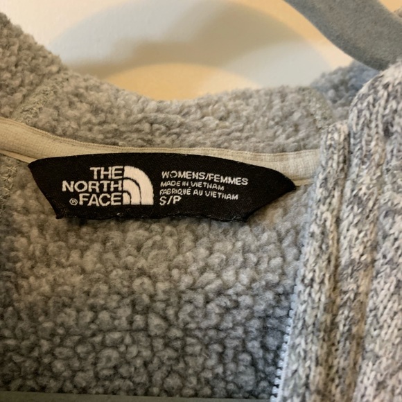 NorthFace Gray Zip Up Jacket - Picture 2 of 4